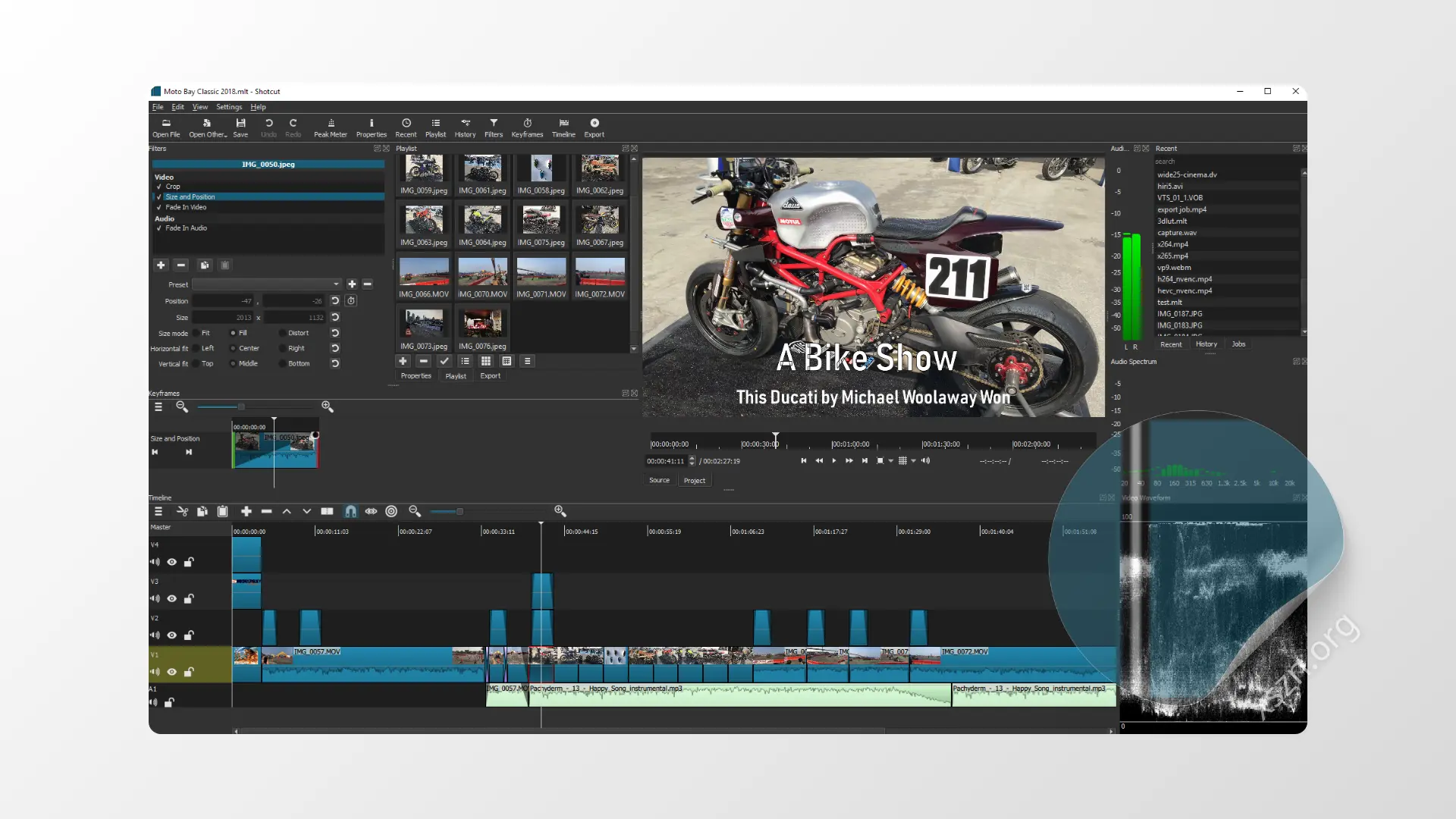 “Shotcut”屏幕截图